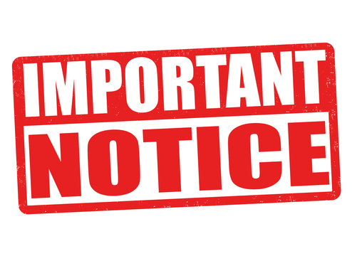 Notices